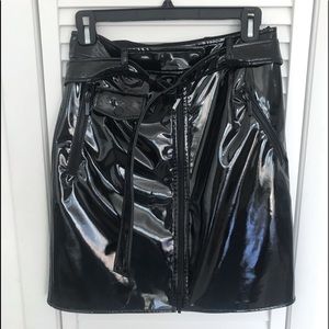 W by Worth Patent Skirt